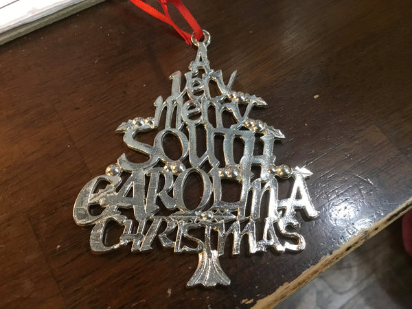 A Very Merry SC Christmas Ornament