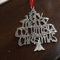 Columbia Pewter Christmas Ornament