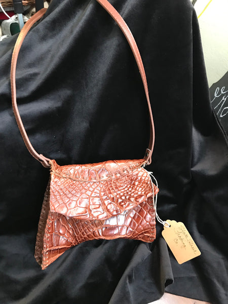 Bench made Florida Alligator Crossbody Stadium bag